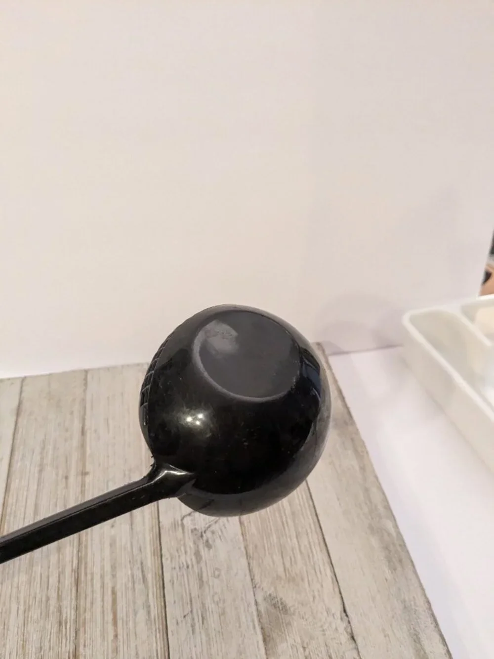 Scoop N Strain Black Kitchen #1 Utensil For Cooking & Straining Ladle